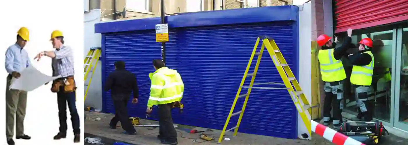 Professional roller shutter repair service in Wallingford